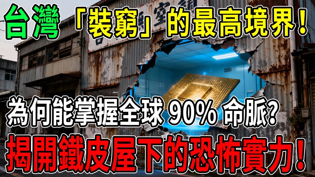 台灣「裝窮」的最高境界！日本精英來台看傻眼：滿街機車、老舊公寓，為何能掌握全球90%命脈？揭開鐵皮屋下的恐怖實力！ #台灣經濟 #台積電 #隱形冠軍 #地緣政治 #深度解析