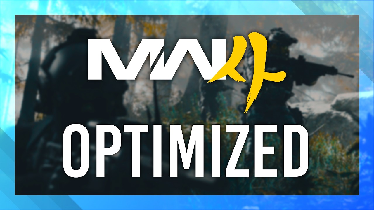 BEST Optimization Guide | Modern Warfare 4 | Max FPS | Best Settings thumbnail