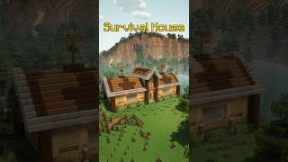 Minecraft Survival House Tutorial | Easy Starter Base