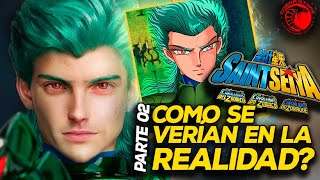 SAINT SEIYA COMO SE VERIAN EN LA REALIDAD LOS DIOSES GUERREROS DE ASGARD? (CABALLEROS DEL ZODIACO)