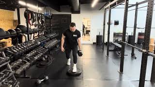 Ipsilateral FFE DB Split Squat