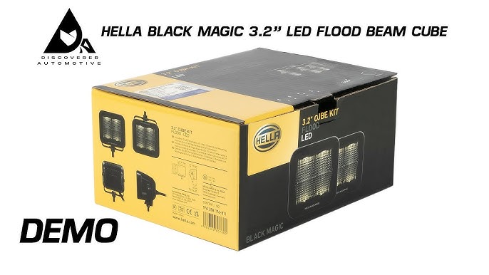 Hella Black Magic 6000 Lumen 80 Watt Sis Farlarının Gece Testi