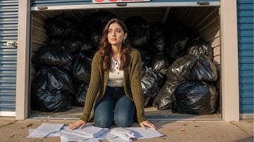 Single Mom Bought a Storage Unit Full of Trash Bags — What She Found Inside Changed Everything