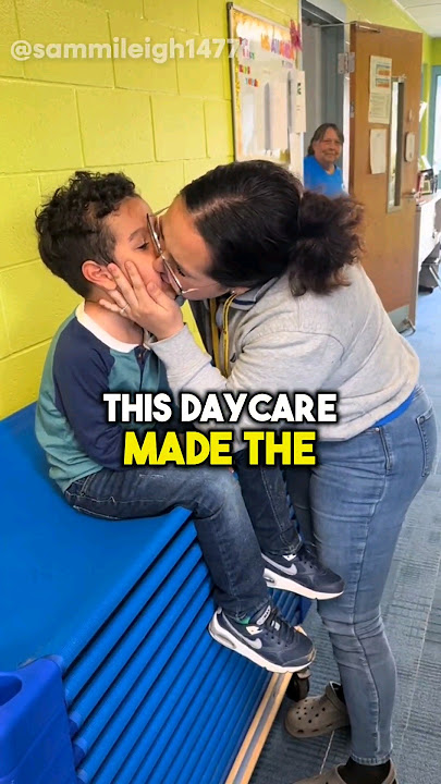 This Daycare Helps This Kid By Doing This! 🫣