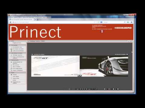 Prinect Remote Access - Portal Web da Heidelberg