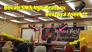 Bocah Sma Ini Tampil Beatbox & Berhasil Memecahkan Panggung Penonton Kaget