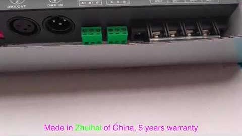 LTech LT-880 DMX/RDM decoder - kutop.com