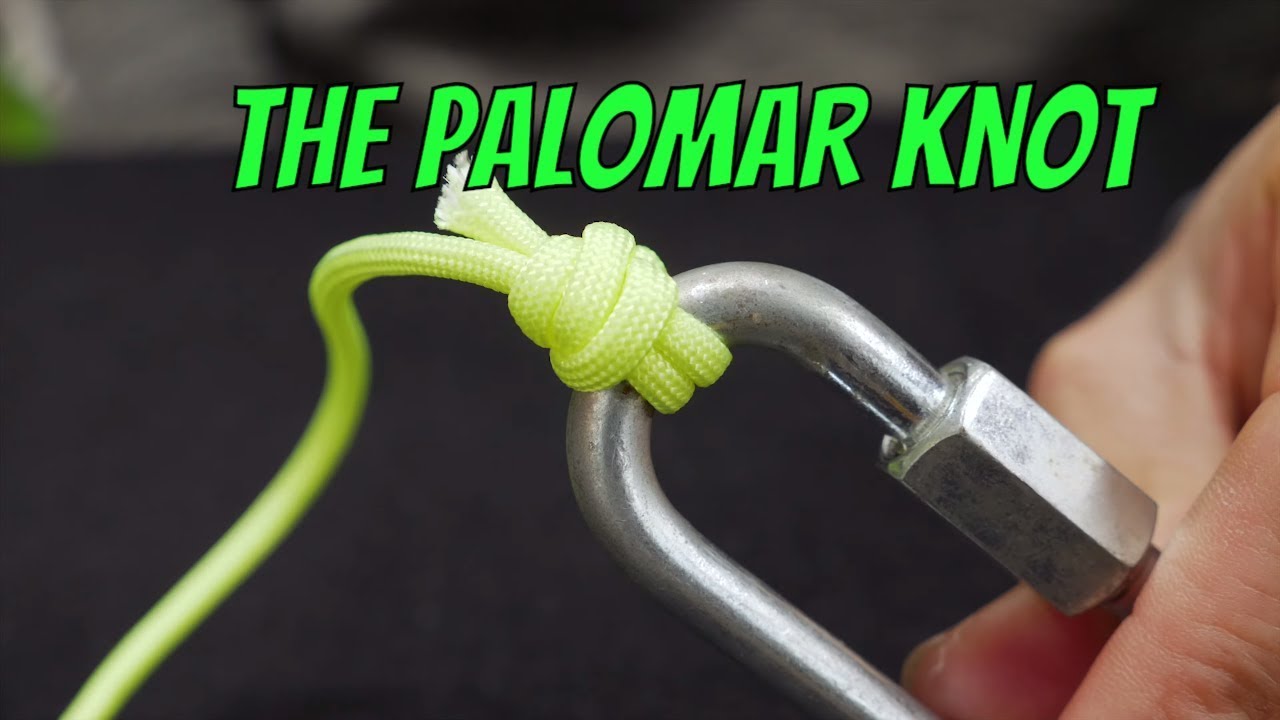 How To Tie The Palomar Knot (SUPER EASY TO LEARN!) 