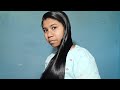 oiling hair sleek coming / jyoti oiling hair coming