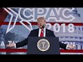 The strangest moments from Donald Trump's CPAC 2018 speech