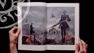 NieR Art Book (Complete Book Flip Through)