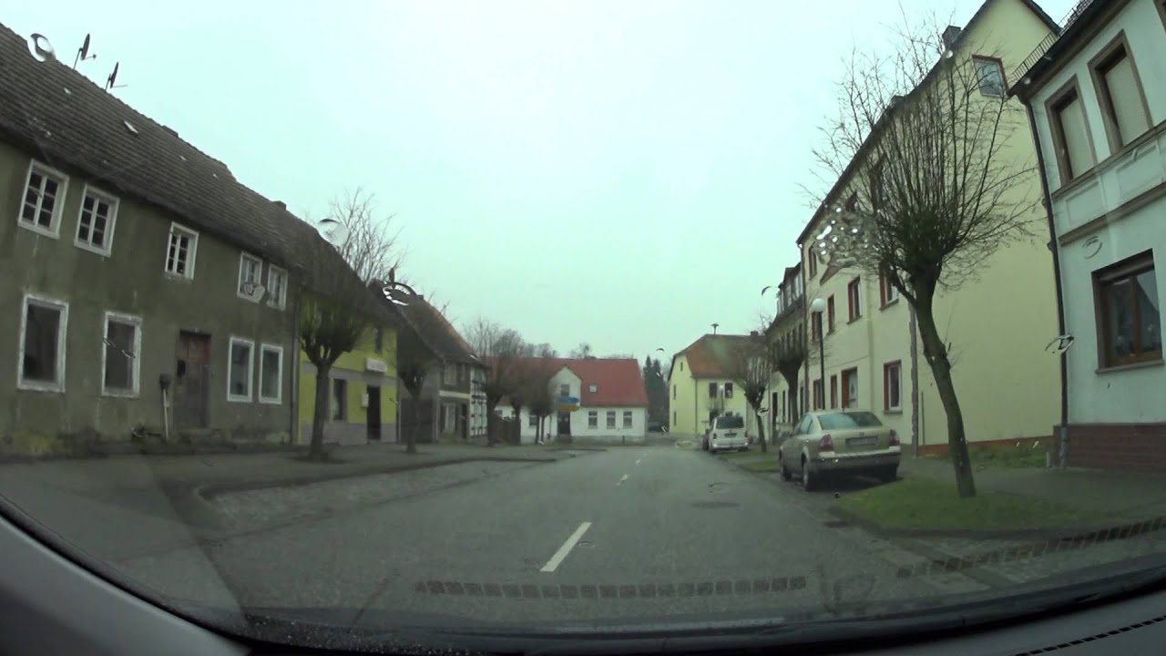 Im Regen durch Brüssow