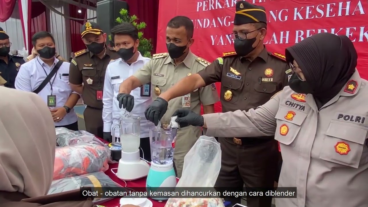 PEMUSNAHAN BARANG BUKTI SEMESTER II TAHUN 2023