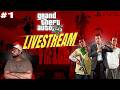 GTA 5 Story Mode Day 1 Live 😈 Full Action
