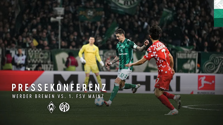 SV WERDER BREMEN - FSV MAINZ 05 I Pressekonferenz