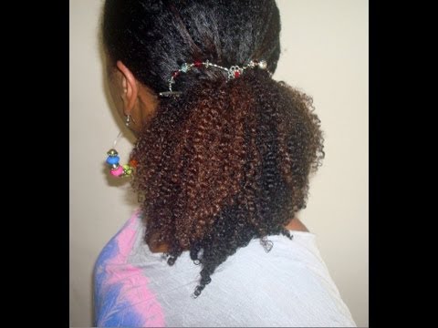 Stretching a Braidout TRANSITIONING, RELAXED, NATURAL