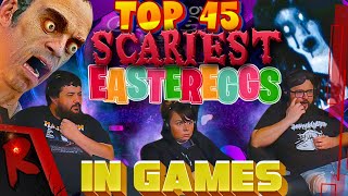Top 45 Scariest Eastereggs In Games - @TatsTopVideos | RENEGADES REACT