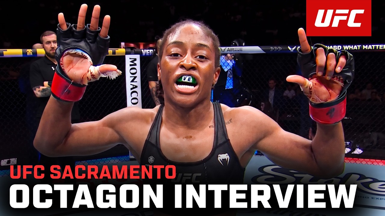 Shanelle Dyer Octagon Interview | UFC Sacramento