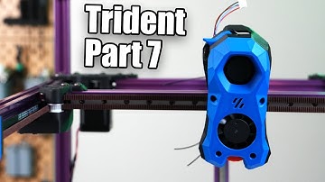 SIBOOR Voron Trident Build Part 7: Bed & Electronics