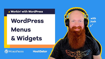 WordPress Navigation Menu and Widgets - Ep 4 Workin