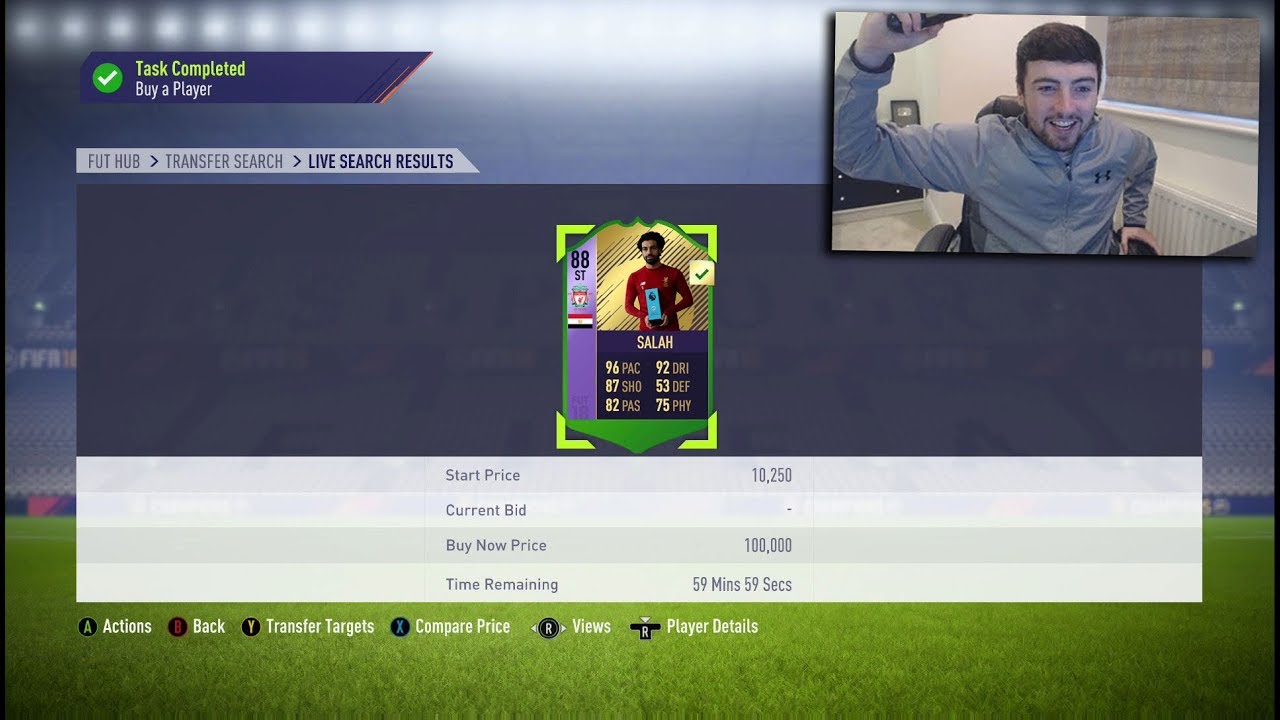 FIFA 18 | SNIPING POTM SALAH REQUIREMENTS 🔥 SBC SNIPING WITH LIVE REACTIONS 🐧