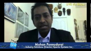 EQMS software interview with Sparta Systems' Mohan Ponnudurai (QDL, 2-21-14)