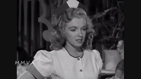 Marilyn Monroe Scenes From The Movie "Dangerous Years" 1947 - The First Marilyn Movie released