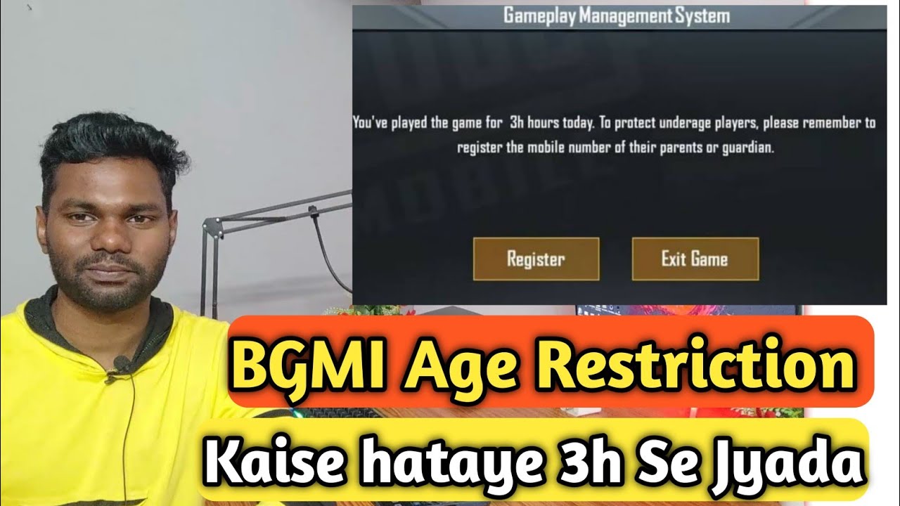 BGMI Age Restriction Problem SOLVE 2023 Hindi Pubg Mobile Age bgmi-age-restriction-problem-solve-2023-hindi-pubg-mobile-age