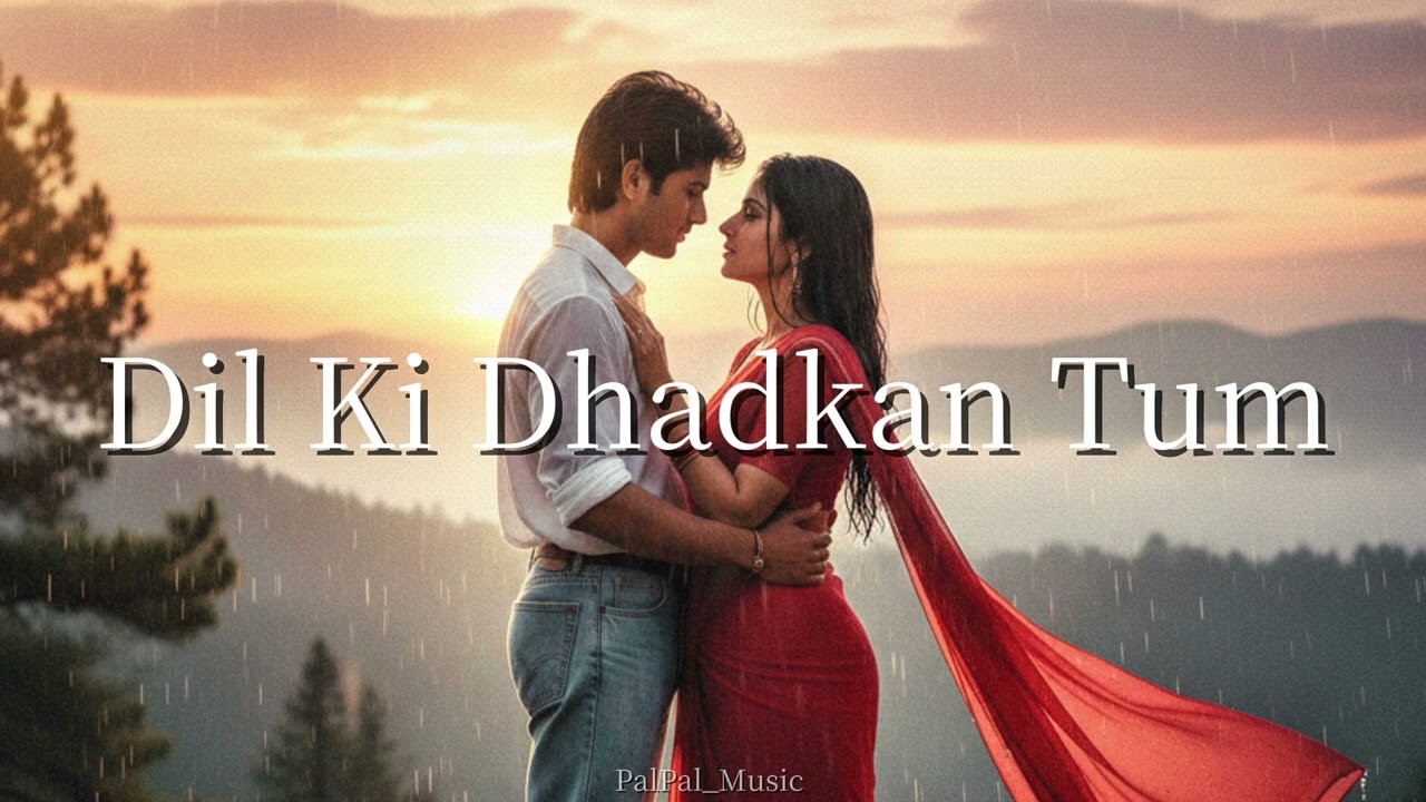 Dil Ki Dhadkan Tum ❤️ | 90’s Romantic Bollywood Love Song | Male Female Duet | Retro Love Vibes