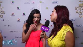 Emily Rios @emily1loverios Red Carpet Interview - 2014 NHMC #ImpactAwards