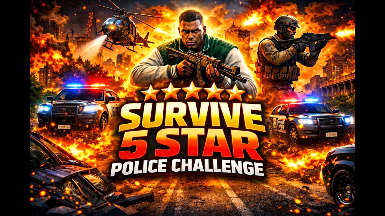GTA 5 🔴 LIVE – Full Chaos in Los Santos | Police Can’t Stop Me #gta5 # ...
