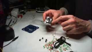 eBay DS1302 Rotating LED Electronic Digital Clock Kit pt1