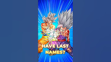 Why don’t Dragon Ball Characters have Last Names?
