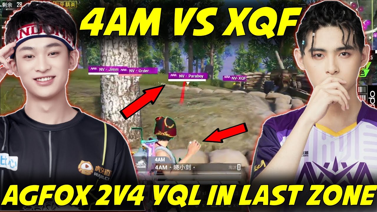 [HINDI] 4AM Vs Nova-XQF Fight | Nova XQF Bridge Camped SMG | AGFox 2V4 YQL in Last Zone.. 