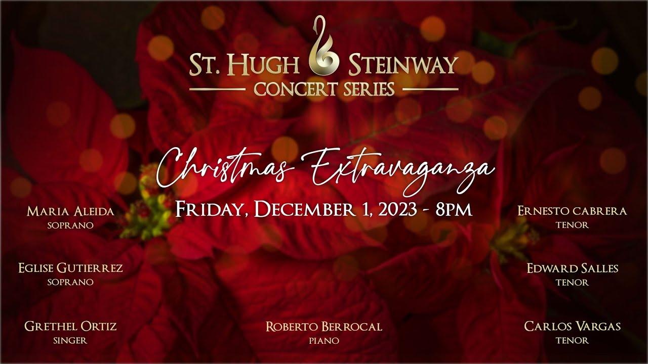 Christmas Extravaganza 2023 -  St Hugh - Steinway Concert Series