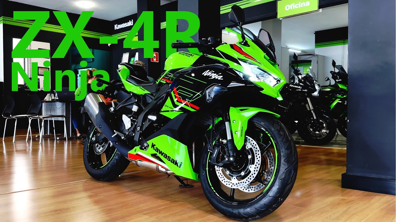 NEW KAWASAKI NINJA ZX-4R 2024 in Detail! 400CC l 4 CYLINDERS
