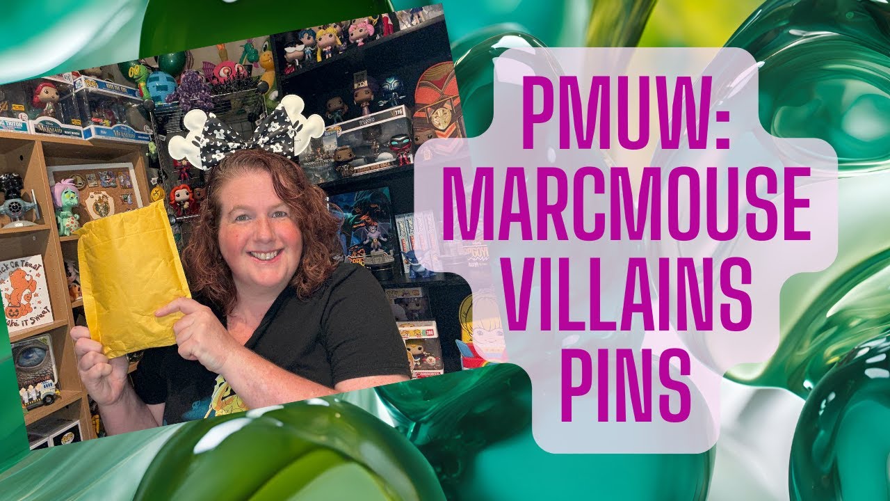 Pin Me Up Wednesday | MARCMOUSE Disney Villains Pin Haul | Instagram Live Pin Sales 