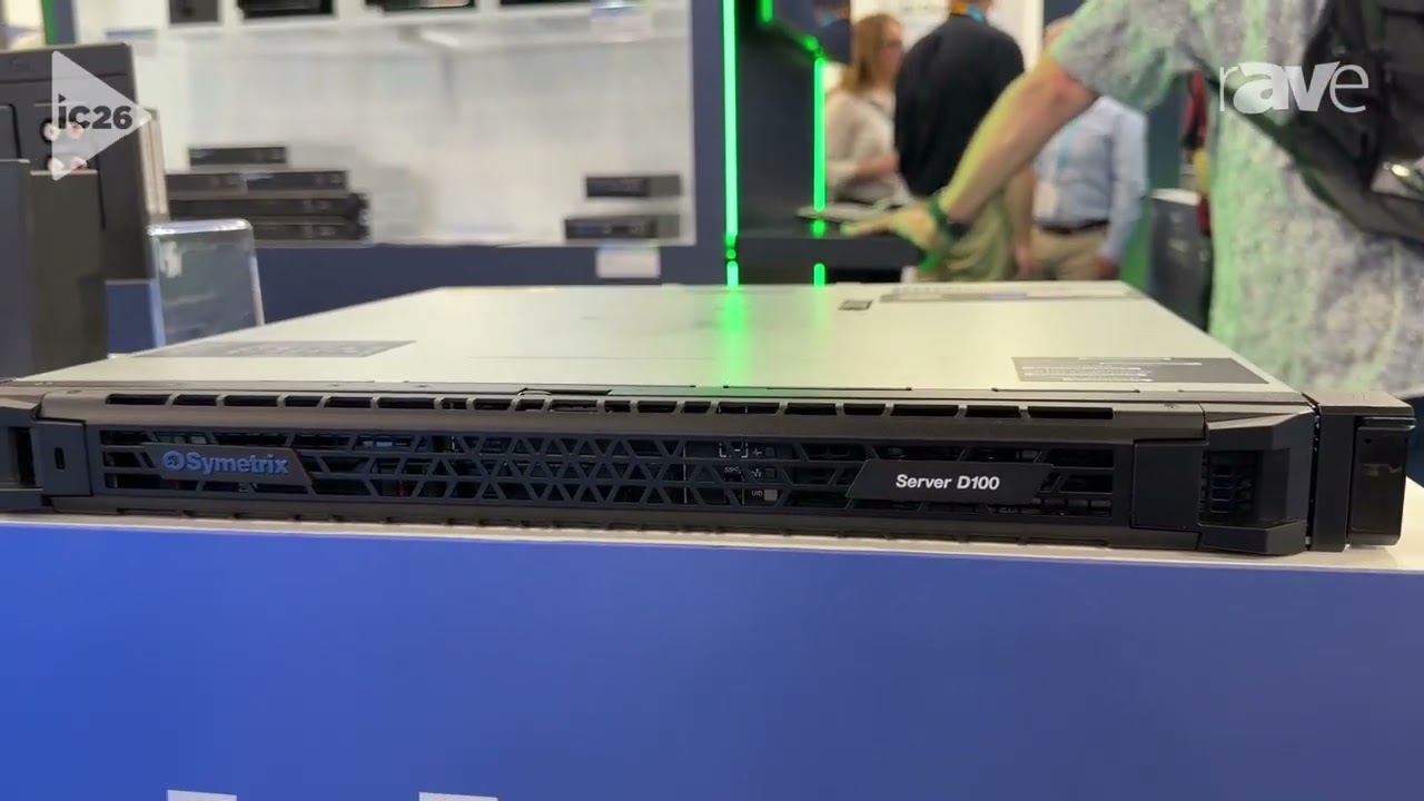 InfoComm 2026: Symetrix Showcases Server D100 Network-Centric Audio Engine AVoIP Processor