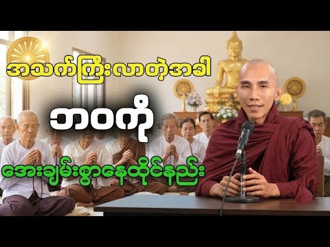 အသက်ကြီးလာတဲ့အခါဘဝကို အေးချမ်းစွာနေထိုင်နည်း #သစ္စာရွေစည်ဆရာတော်2026 #တရားတော်များ #thitsarshwesi 