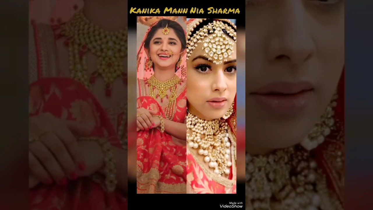 Kanika Mann vs Nia Sharma ❤️ same color dress 🥰🥰