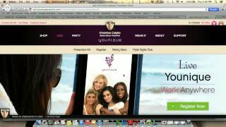 How to register with Younique
