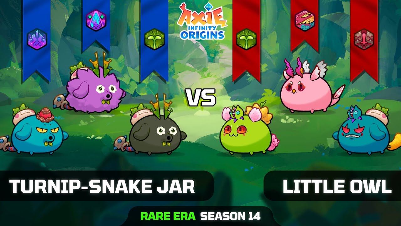 TURNIP-SNAKE JAR vs LITTLE OWL | SEASON 14 | AXIE INFINITY ORIGINS