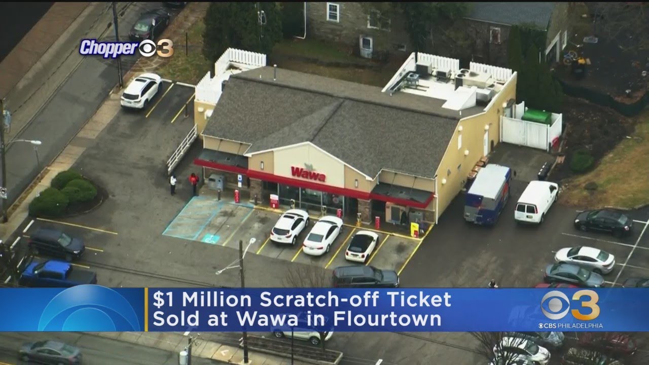 1M scratch off ticket sold at Wawa in Flourtown YouTube