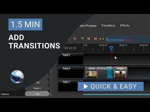 OpenShot Video Editor Tutorial: How to Add Transitions in OpenShot