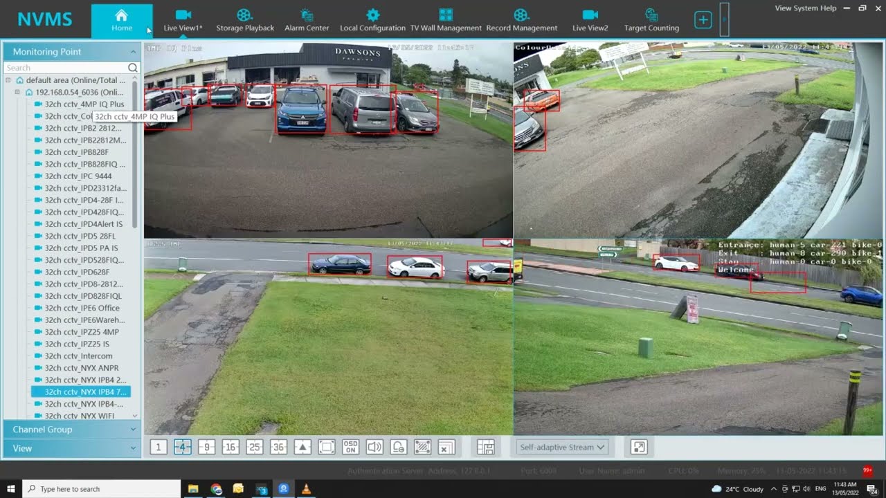 NYX NVMS 2 Lite Software Setup