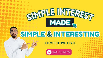 Mastering Simple Interest Problems with the Bar Model | Olympiad, SSC & Banking Exam (Part 1)