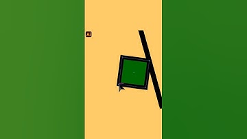 Snap shape with an angle in Illustrator | #shorts #illustartor