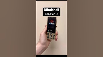Blindshell Classic 3 has a new startup sound #lowvision #smartphone #accessibility #tech #blind￼