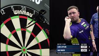 Celebrity Luke Littler vs Ian White | Players Championship 9 2025 🎯 Wealth