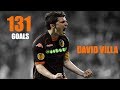 DAVID VILLA - Todos sus goles en el Valencia (2005-2010)